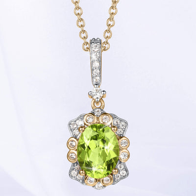 Daniel Steiger Lumina Peridot Pendant