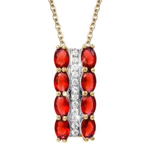 Daniel Steiger Desire Fire Red Pendant