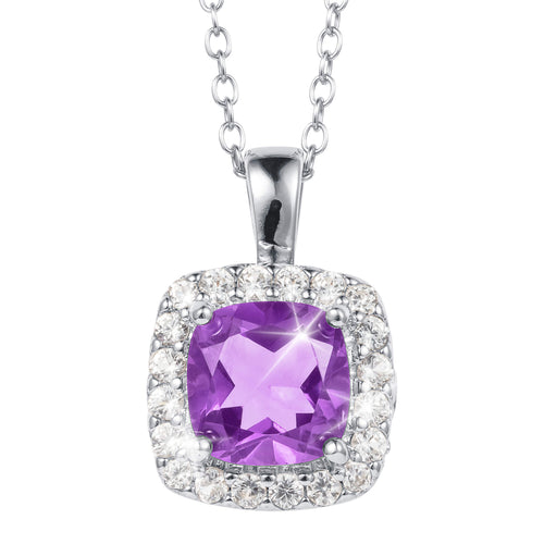 Daniel Steiger Gemfire Sparkle Amethyst Pendant