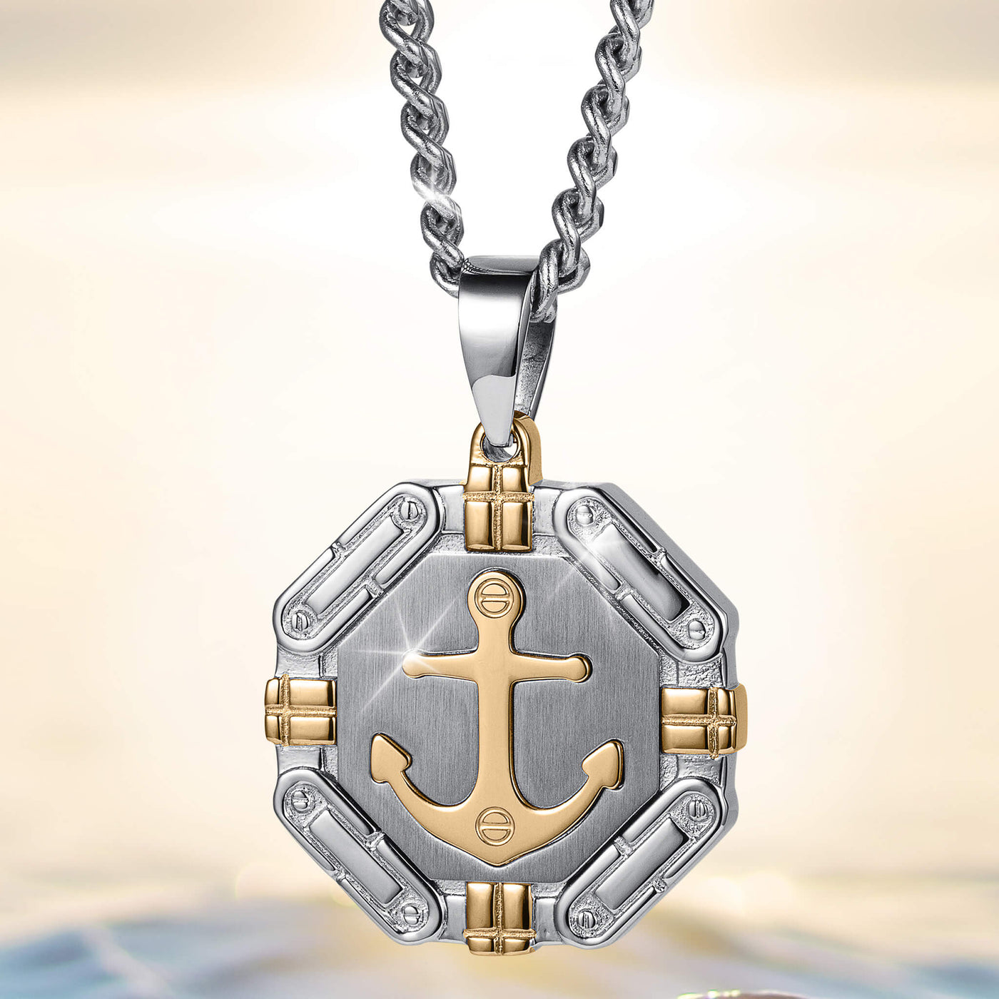 Daniel Steiger Golden Seas Men's Pendant