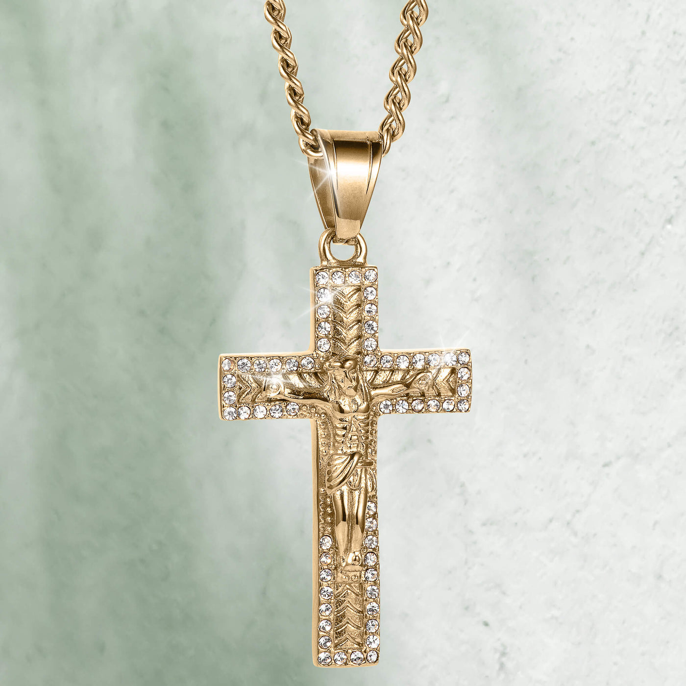 Daniel Steiger Divine Crucifix Pendant