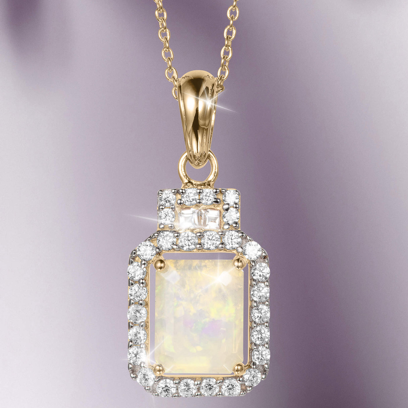 Daniel Steiger Aurora Opal Pendant