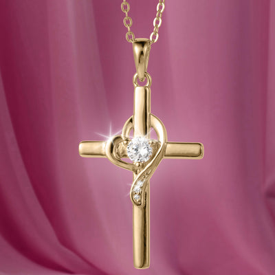 Daniel Steiger Love’s Embrace Cross Pendant