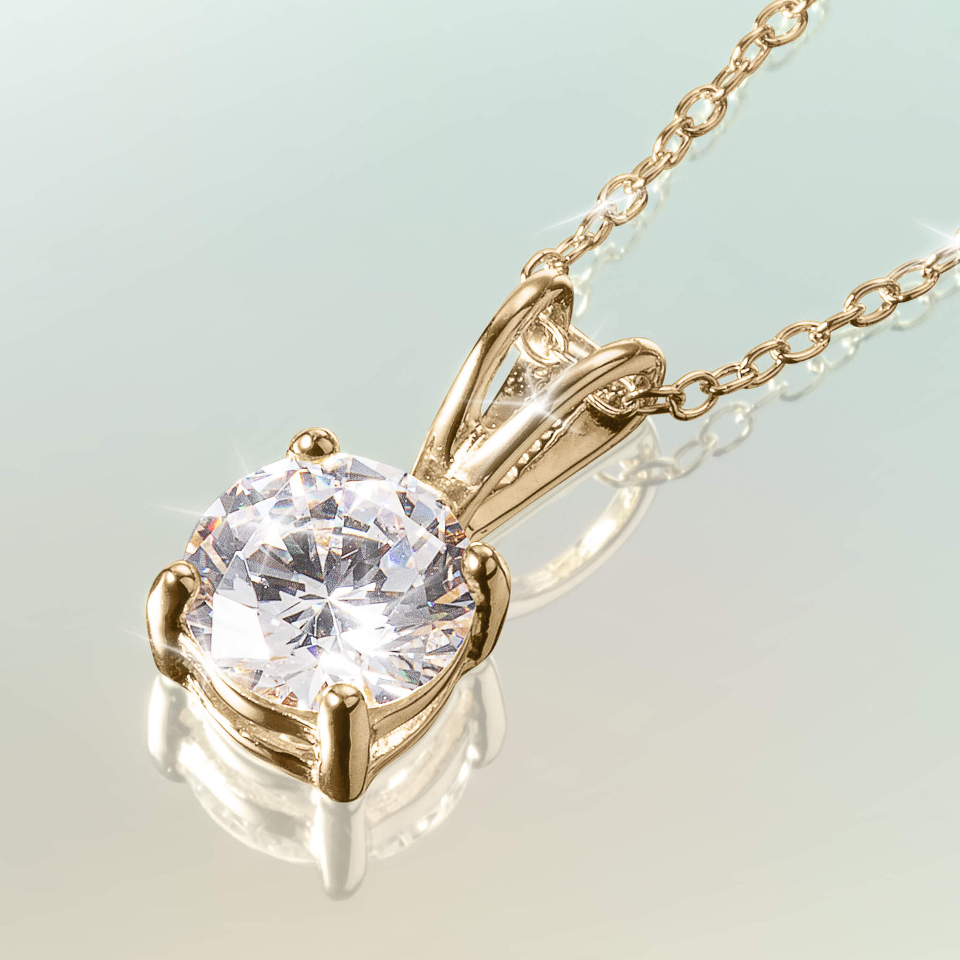 Daniel Steiger Stellar Solitaire Ladies Pendant