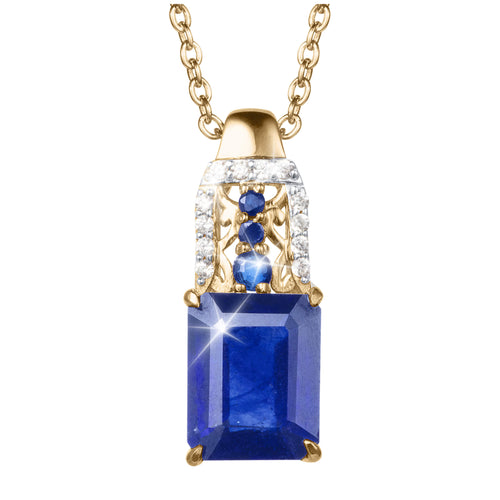 Daniel Steiger Sapphire Twilight Pendant