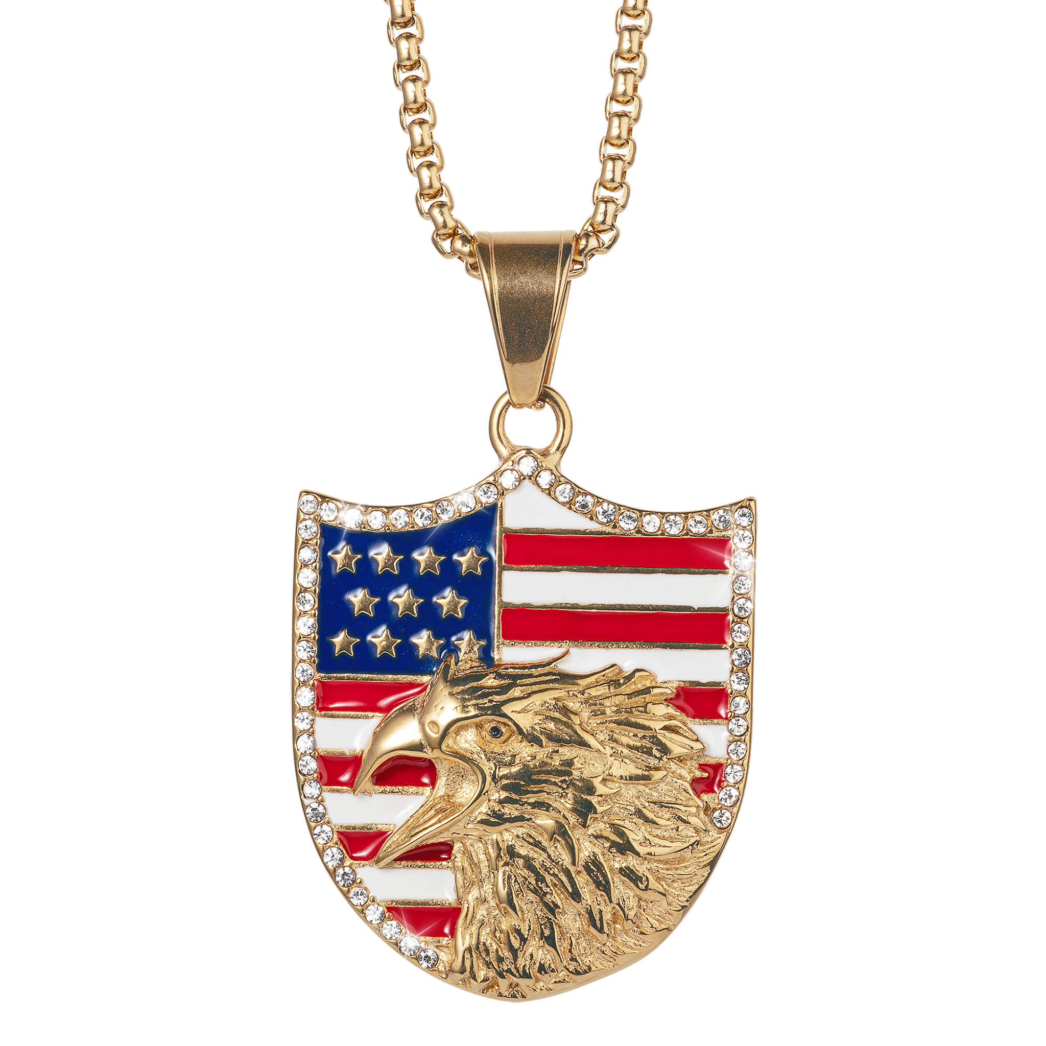 Daniel Steiger Freedom Shield Pendant