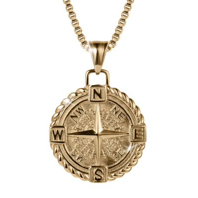 Daniel Steiger Golden Wayfarer Pendant