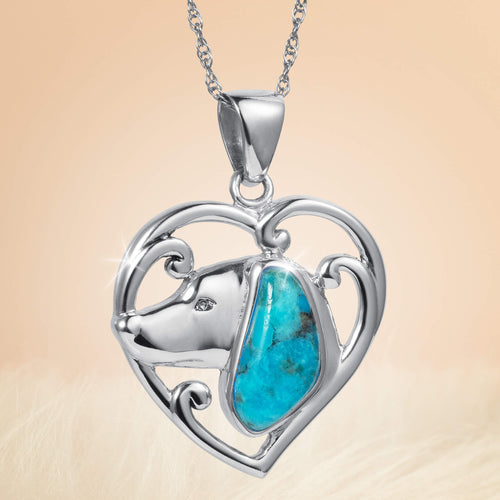 Daniel Steiger Turquoise Tails Pendant