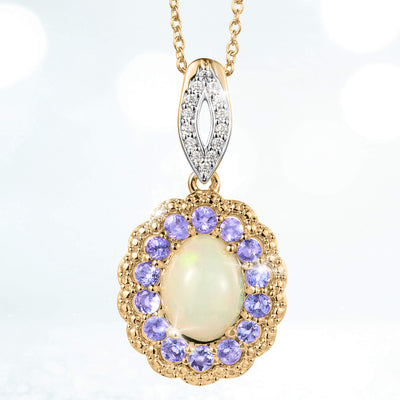 Opal Eclipse Pendant