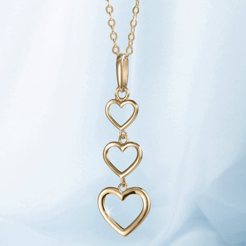 Daniel Steiger Tesoro Vero Trilogy Heart Pendant