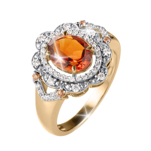 Daniel Steiger Honey Glow Citrine Ring
