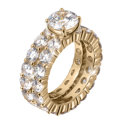 Daniel Steiger Golden Promise Bridal Ring Set