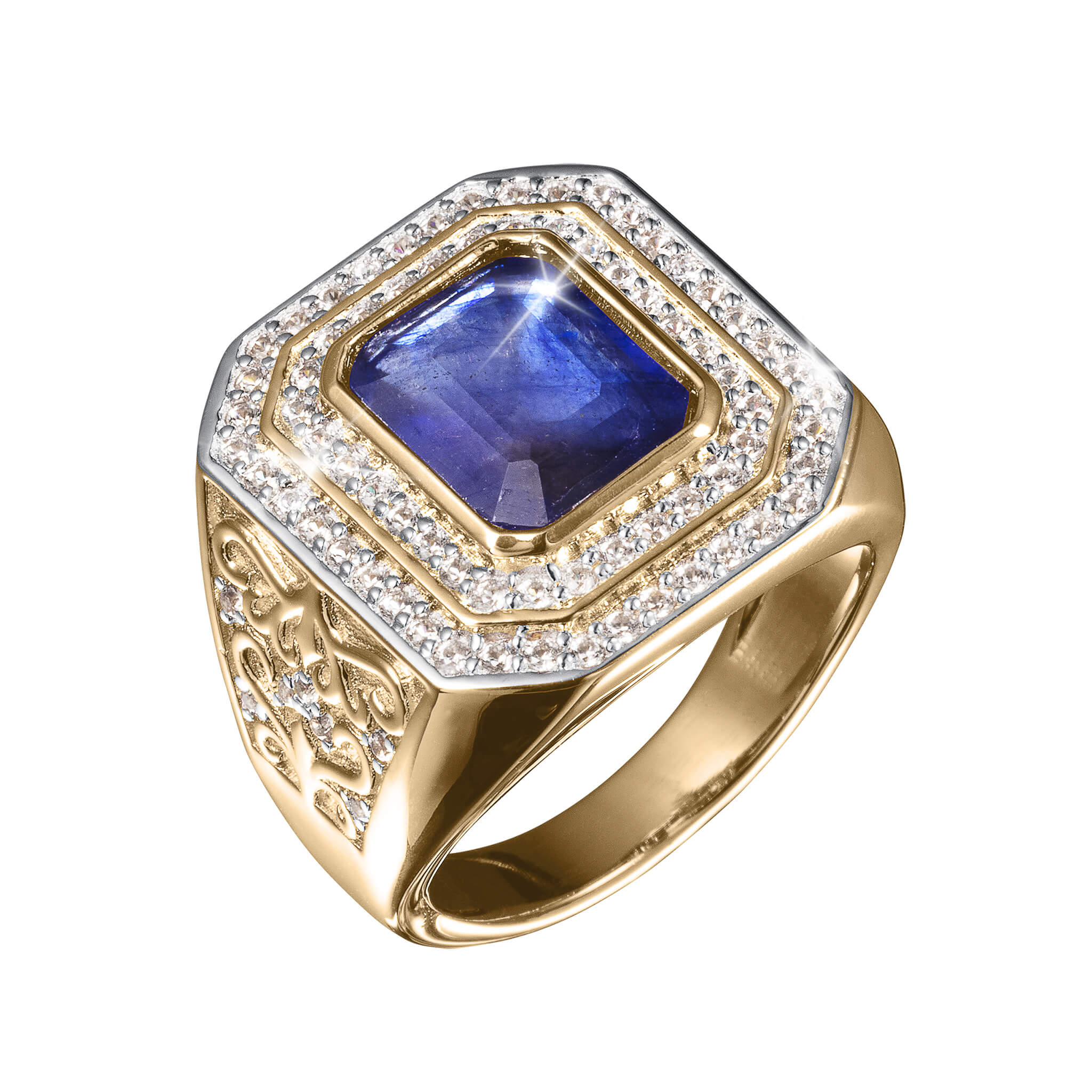 Daniel Steiger Bastion Sapphire Men’s Ring