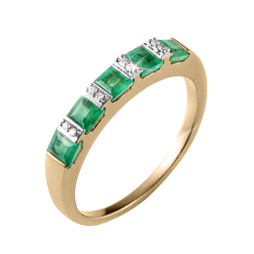 Precious Jewels Emerald Eternity Ring