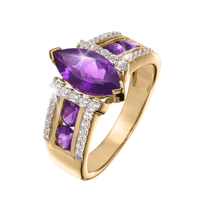 Daniel Steiger Royal Marquise Ladies Ring