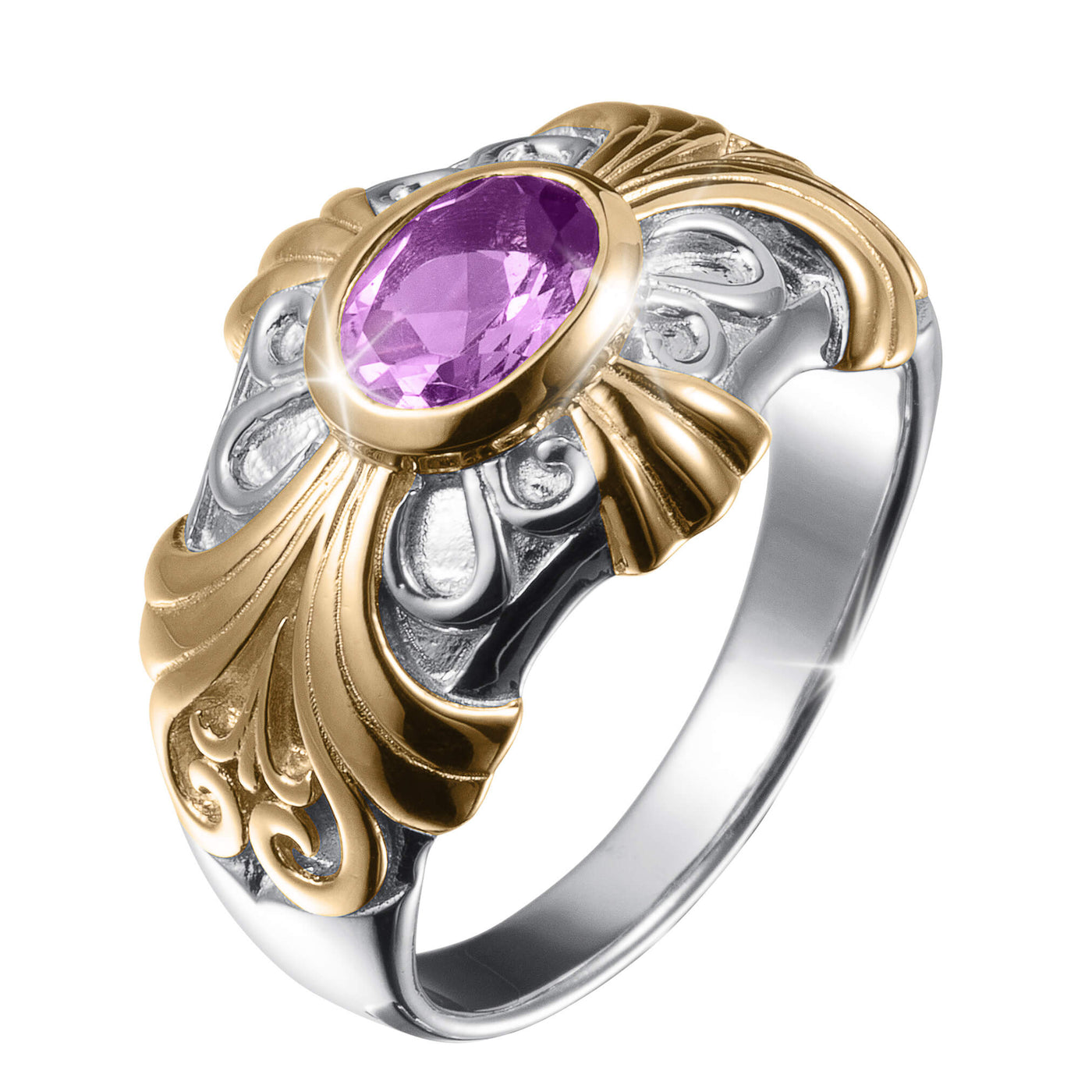 Daniel Steiger Knights Legacy Amethyst Ring