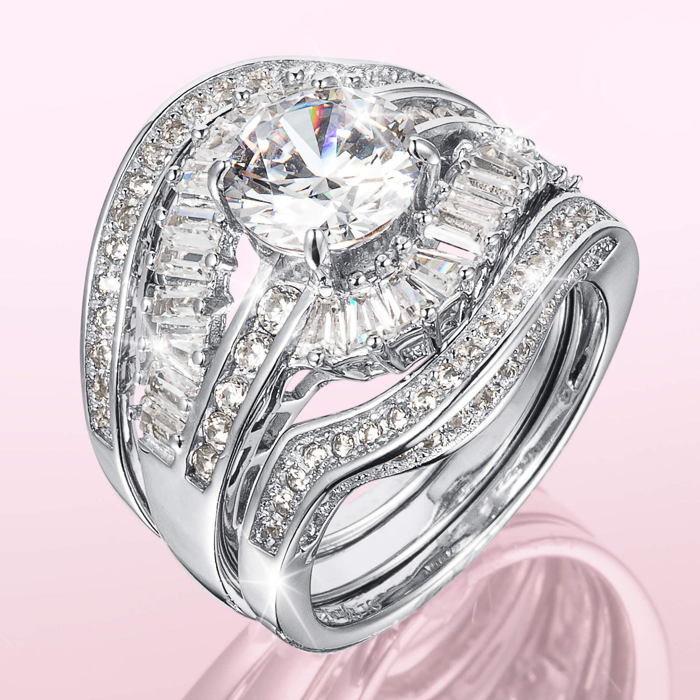 Heavenly Trio Ladies Ring