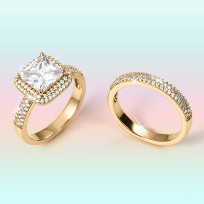 Lustrous Love Bridal Ring