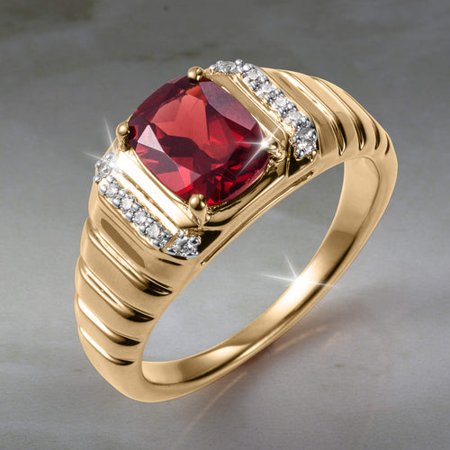 Daniel Steiger Rogue Garnet Ring