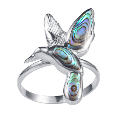 Daniel Steiger Abalone Hummingbird Ring