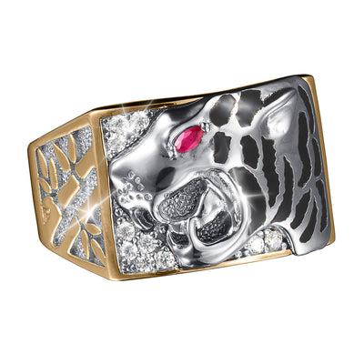 Tiger's Roar Men's Ring