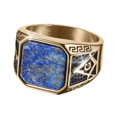 Daniel Steiger Knights Of Lapis Men's Ring