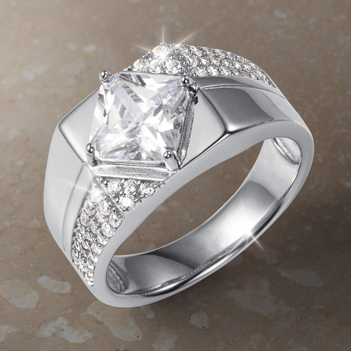 Winchester Rhodium Men’s Ring