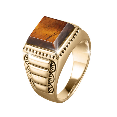 Daniel Steiger Golden Predator Men's Ring