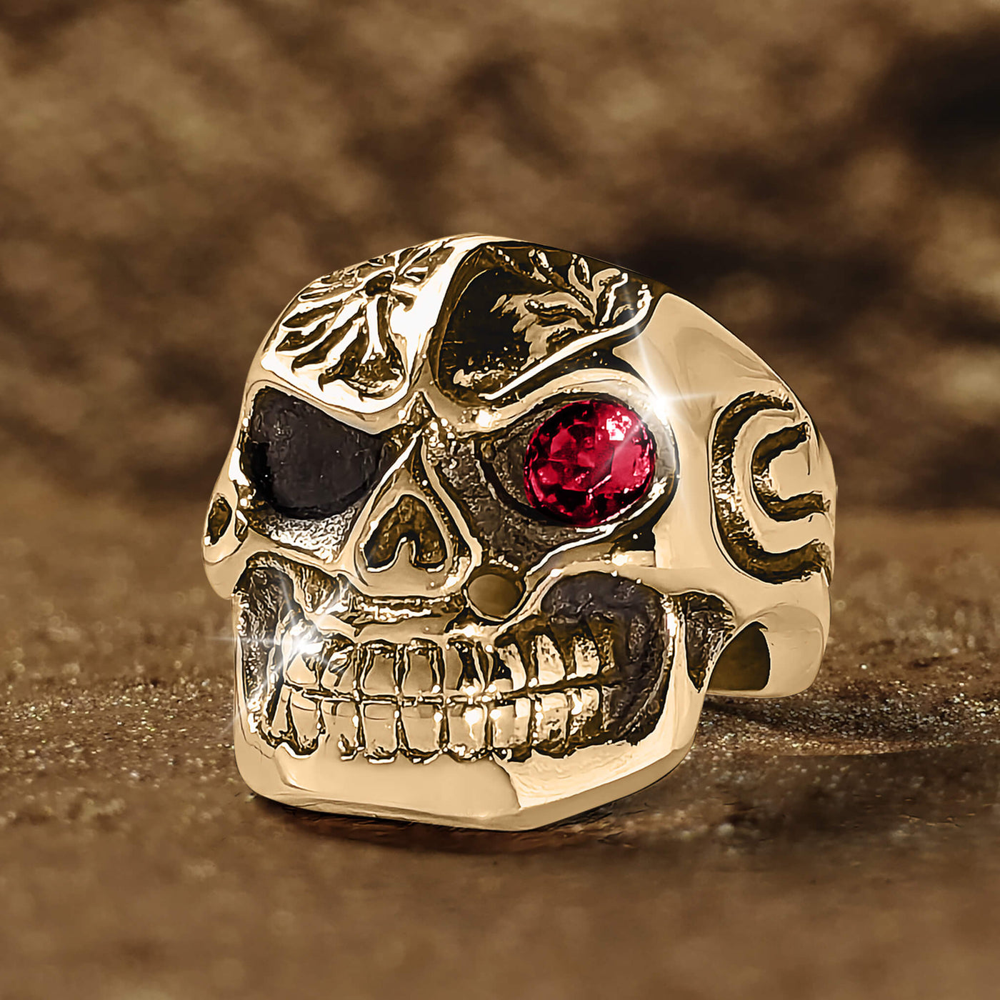 Daniel Steiger Skull's Tale Men's Ring