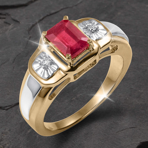 Daniel Steiger Heritage Ruby Men’s Ring