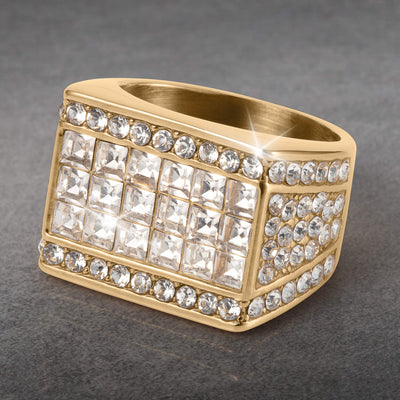 Daniel Steiger Imperial Grid Men's Ring