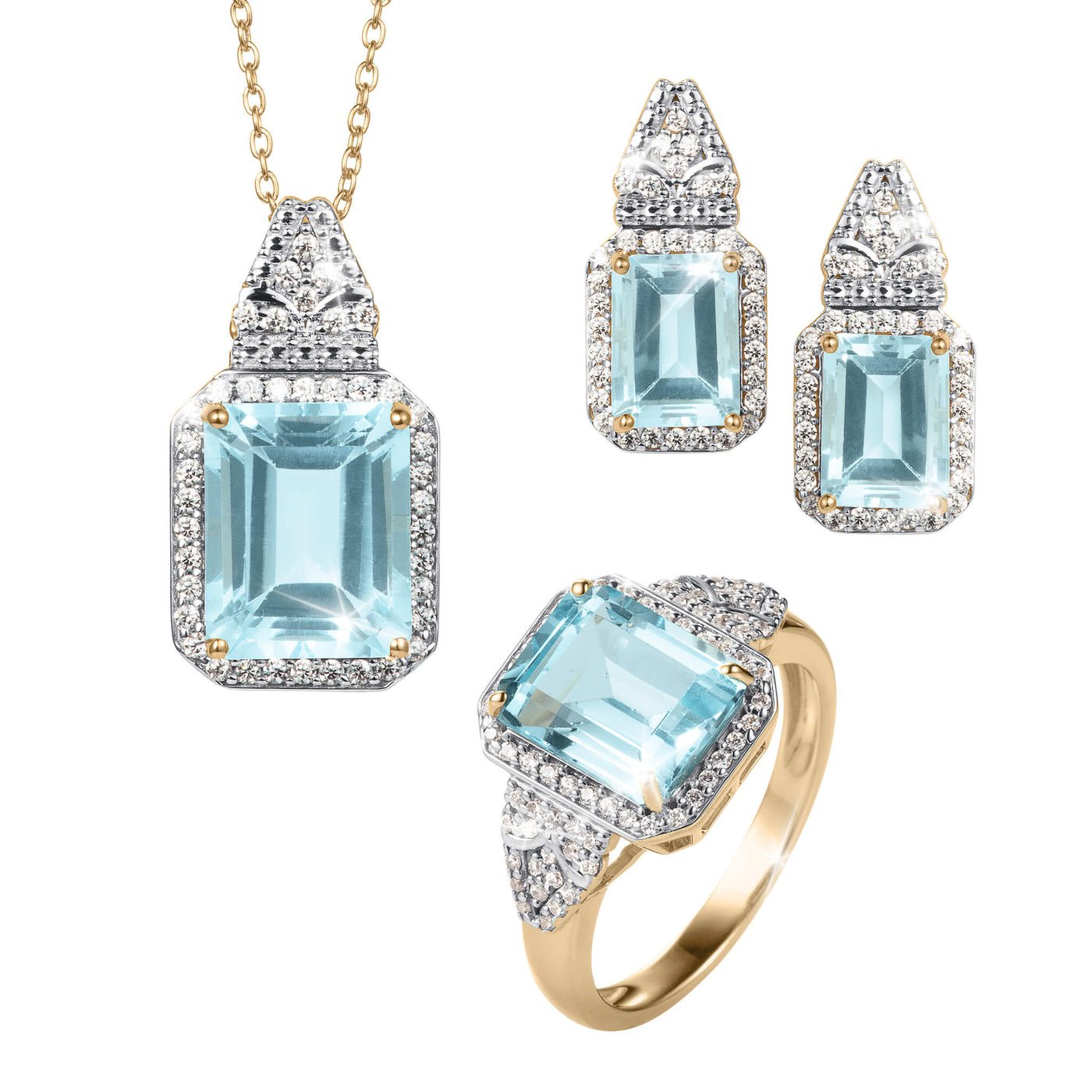 Zelda Blue Topaz Collection