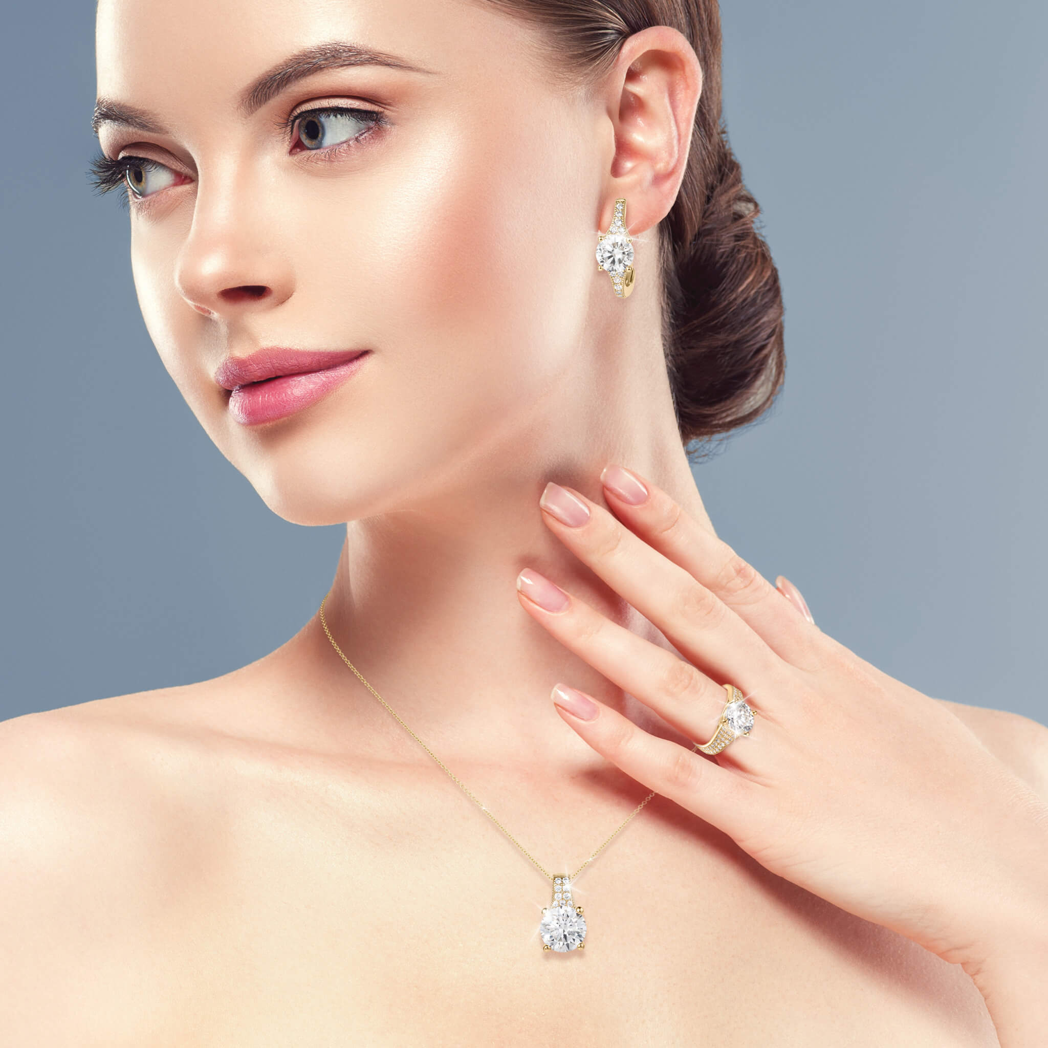 Daniel Steiger Everlight Moissanite Earrings