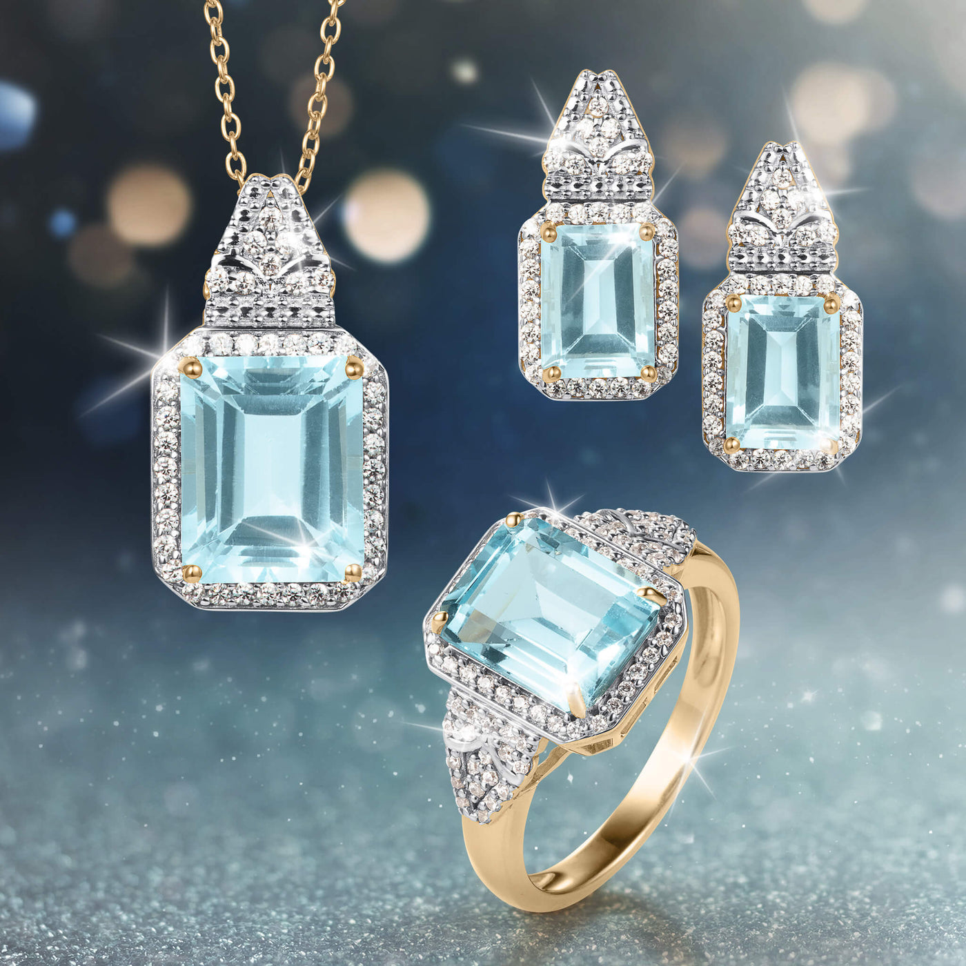 Zelda Blue Topaz Collection