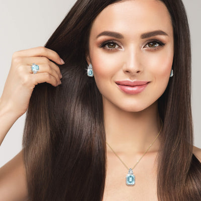 Zelda Blue Topaz Ring