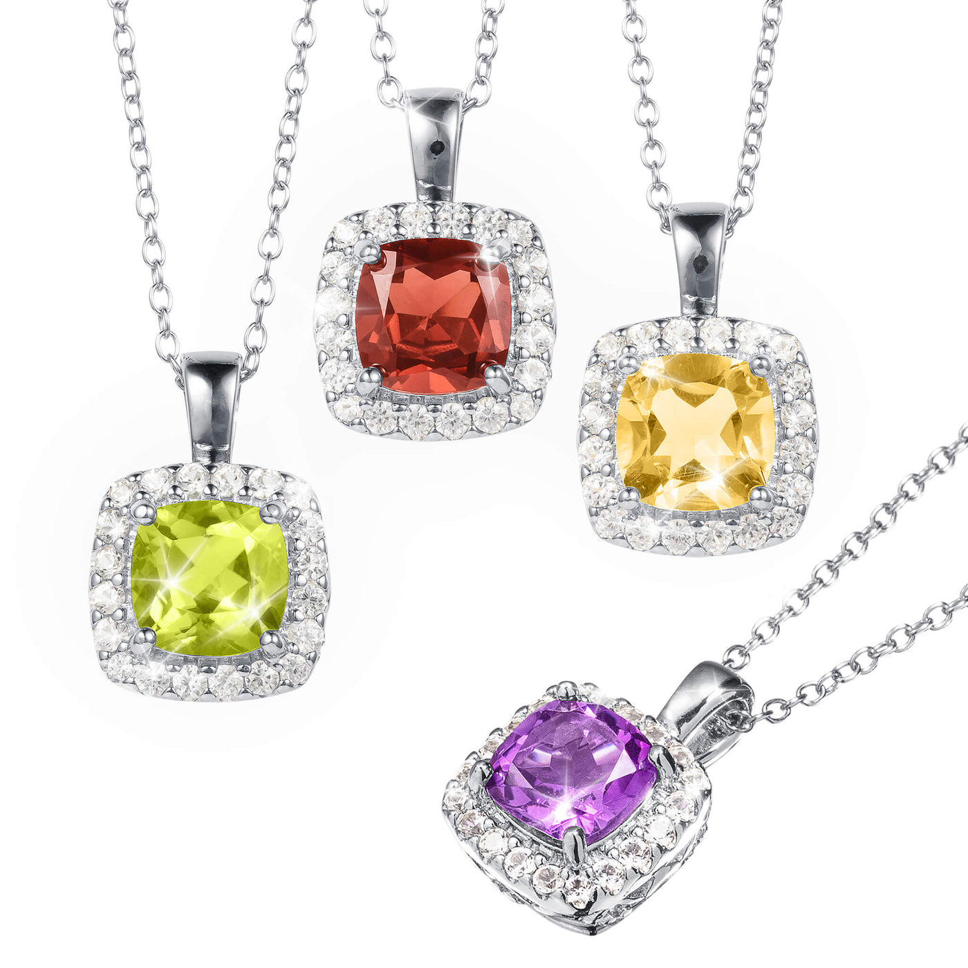 Daniel Steiger Gemfire Sparkle Pendants - Pick Any Two