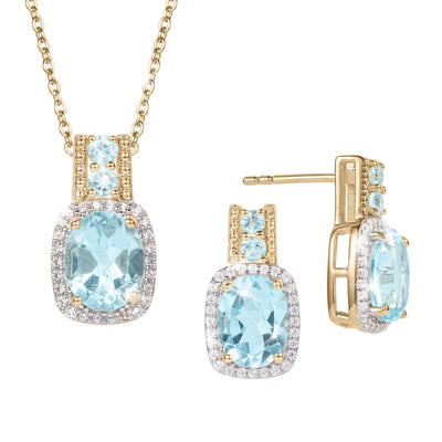 Daniel Steiger Golden Serenity Blue Topaz Collection