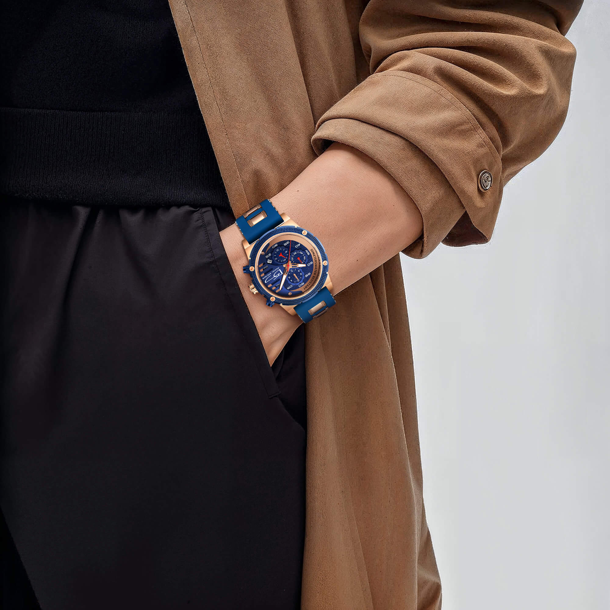 Daniel Steiger Renegade Blue Men's Watch