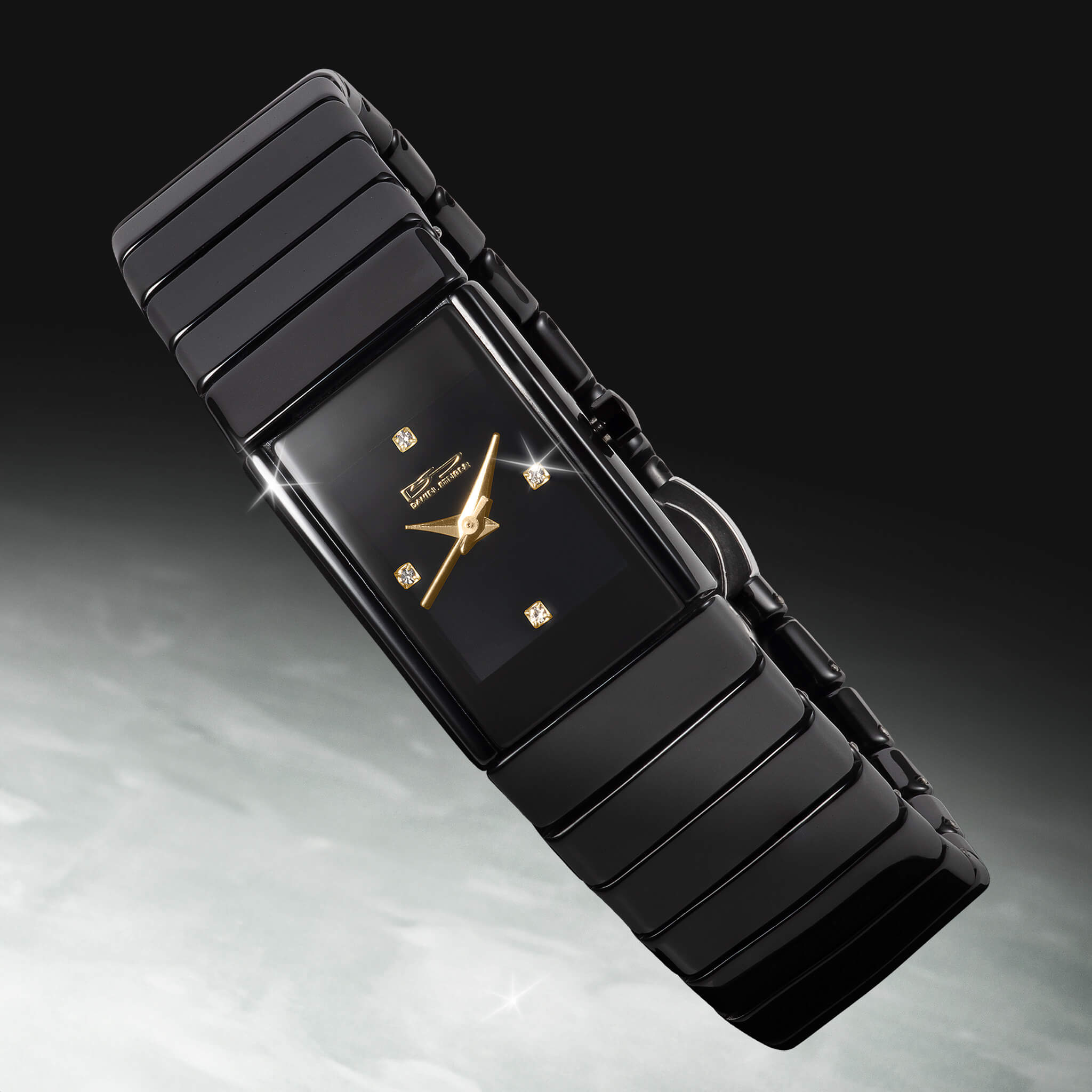 Daniel Steiger Nero Ceramic Ladies Watch