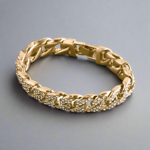 Daniel Steiger Logan Curb Gold Bracelet