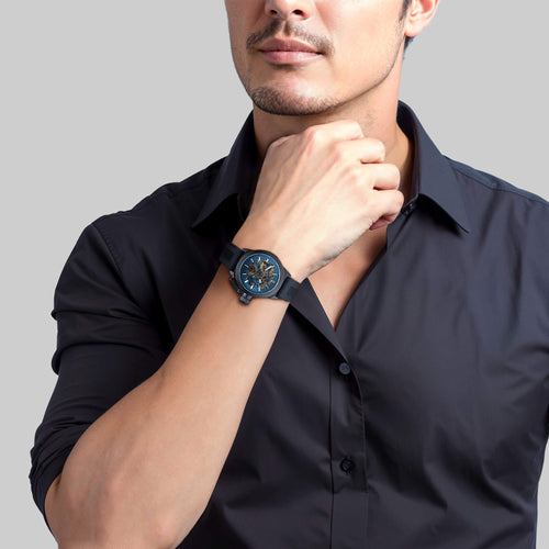 Jet Automatic Cobalt Blue Watch