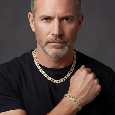 Daniel Steiger Logan Curb Gold Collection