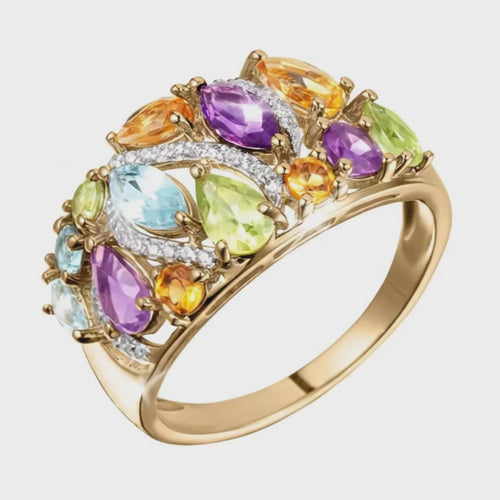 Aurora Garden Gmestone RIng - Daniel Steiger