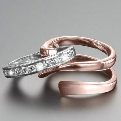 Daniel Steiger Twister Rose Gold Ring