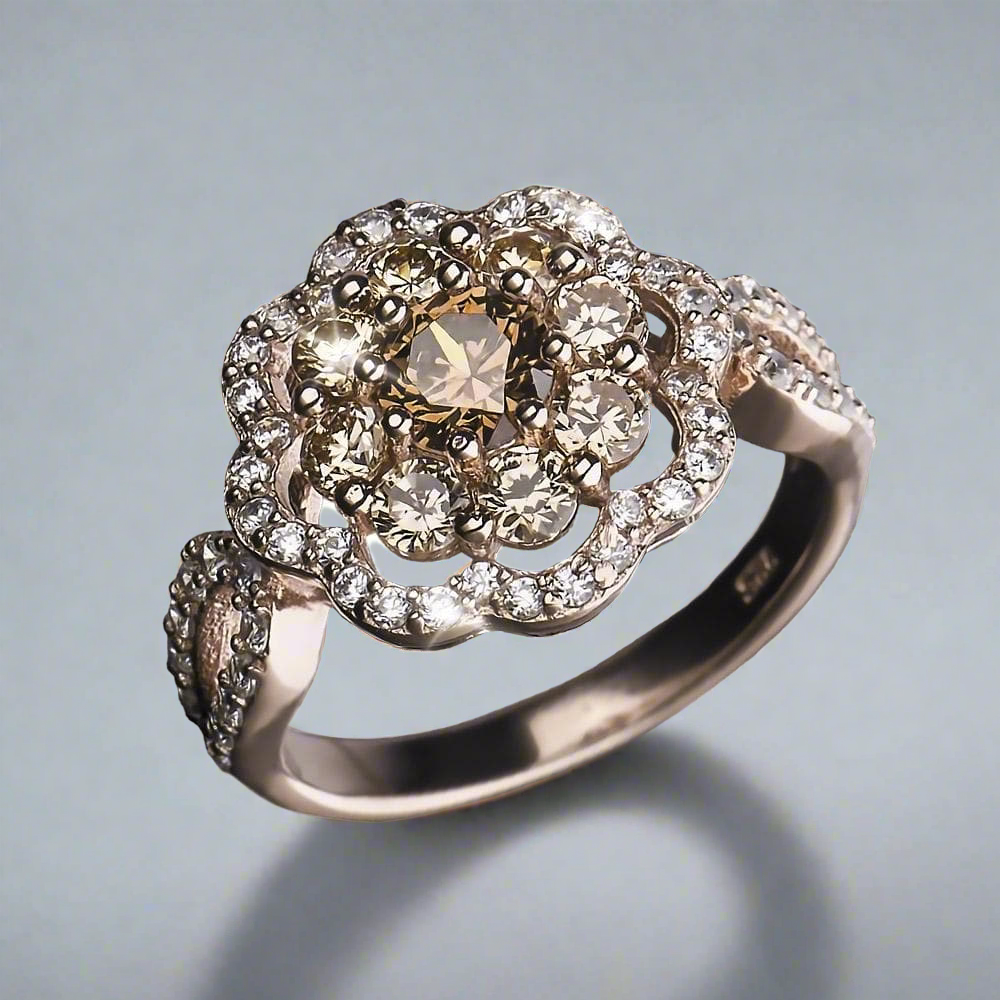 Daniel Steiger Eleganza Champagne Ring