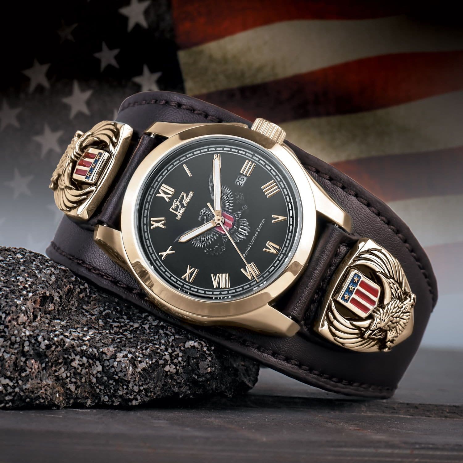 Daniel Steiger Patriot Watch & Boot Knife Set