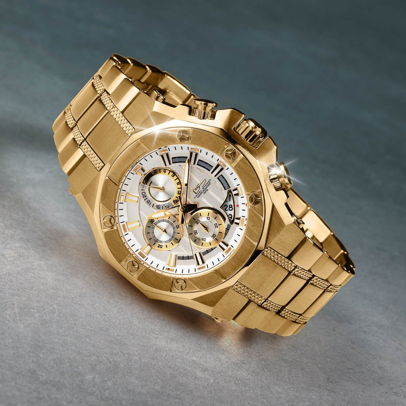 Daniel Steiger Phantom Gold Watch