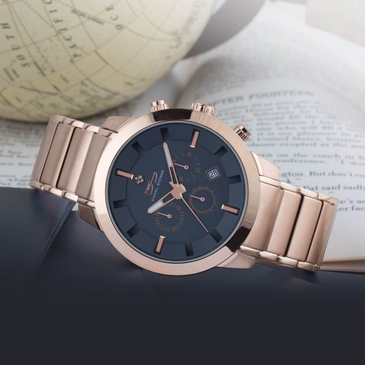 Daniel Steiger Horizon Rose Gold Watch