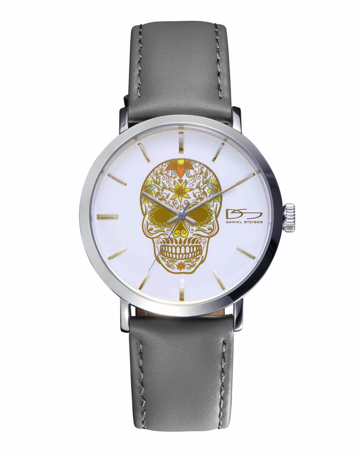 Daniel Steiger Rebel Skull Men's Steel Watch