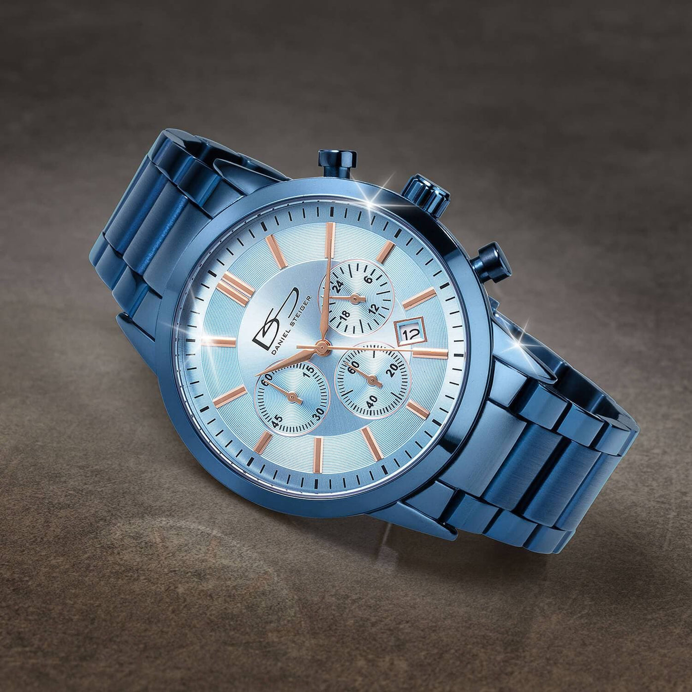 Daniel Steiger Blue Glacier Men's Watch